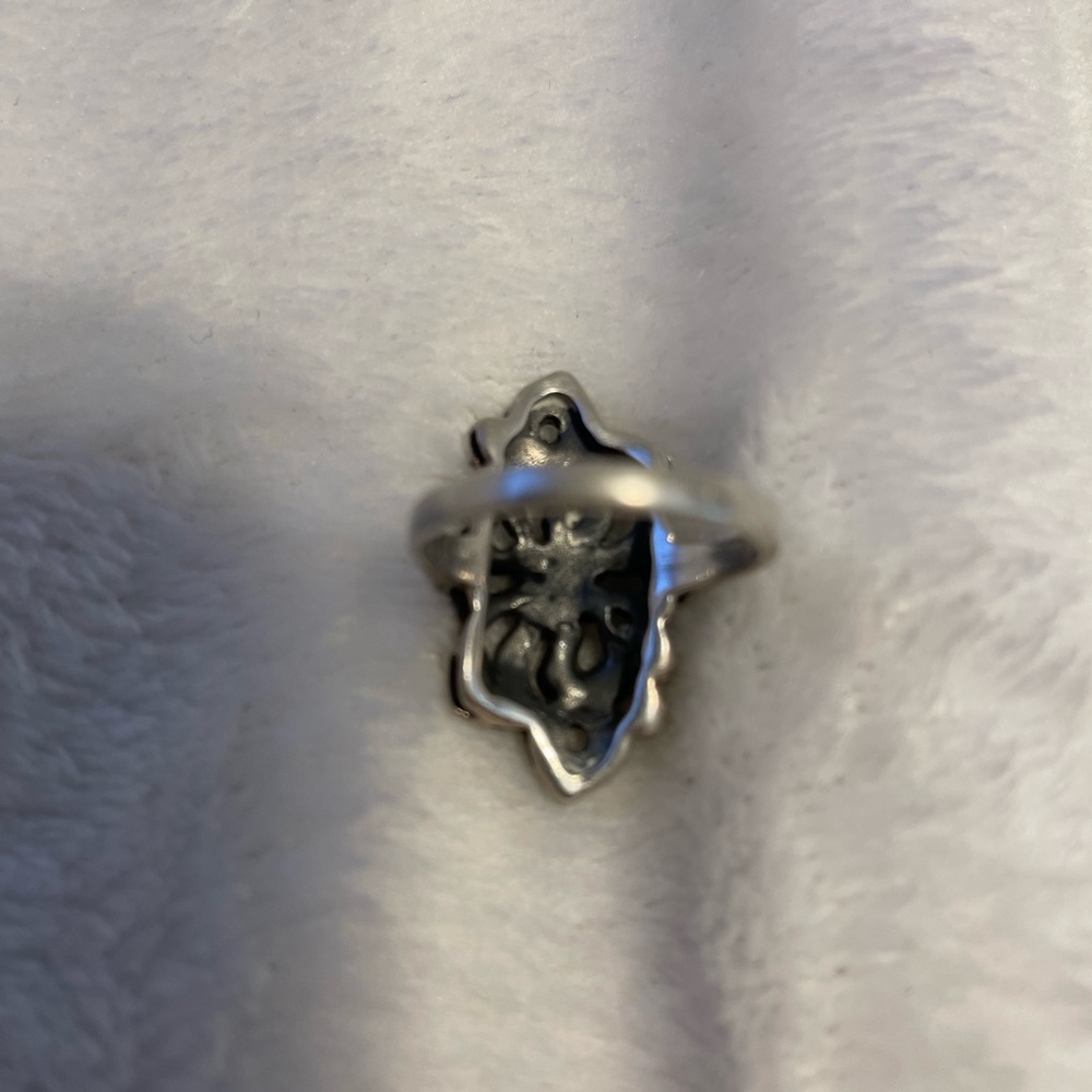 Sterling silver ring - Picture 2 of 3